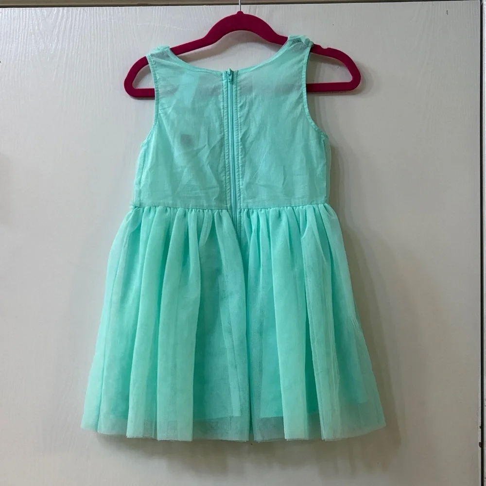 Guess Girls Mint Green Tulle Party Dress
